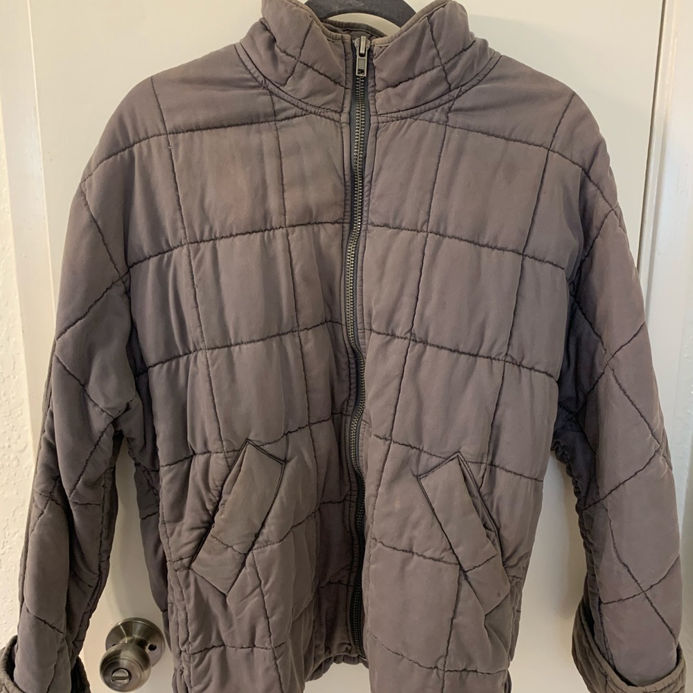 Free People Quilted Dolman Jacket